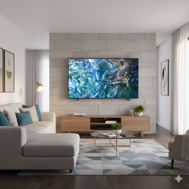 압도적인 몰입감! 삼성 QLED 85인치 TV KQ85QD63AFXKR 사용 후기 : 네이버 블로그