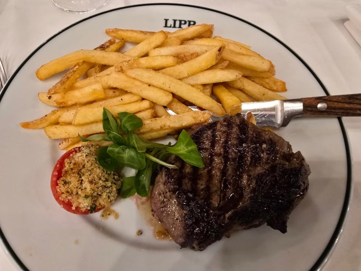 [Brasserie LIPP 브라세리 립] 스테이크: 파리의 역사적인 스테이크 맛집