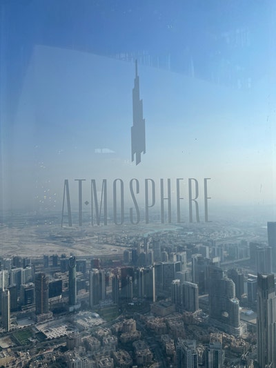 두바이 부르즈 할리파 앳모스피어, Atmosphere Burj Khalifa 세계 최고층 ....