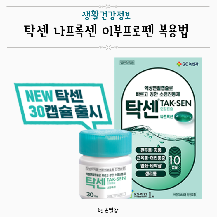 탁센 나프록센 이부프로펜 복용법 종류 생리통 효능 : 네이버 블로그