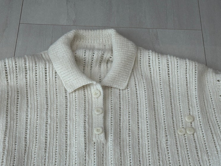 FO / Knitspourmoi(수민 님) 튈르리폴로 뜨개 기록 / 대바늘 니트 옷 뜨개 : 네이버 블로그