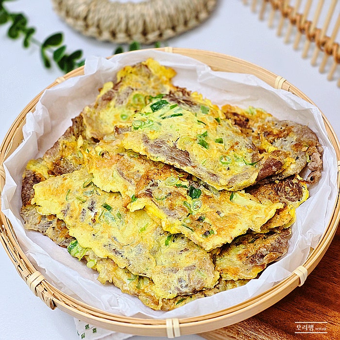 불고기용 소고기 육전 레시피 육전용 고기 만드는 법 전 부치기 : 네이버 블로그