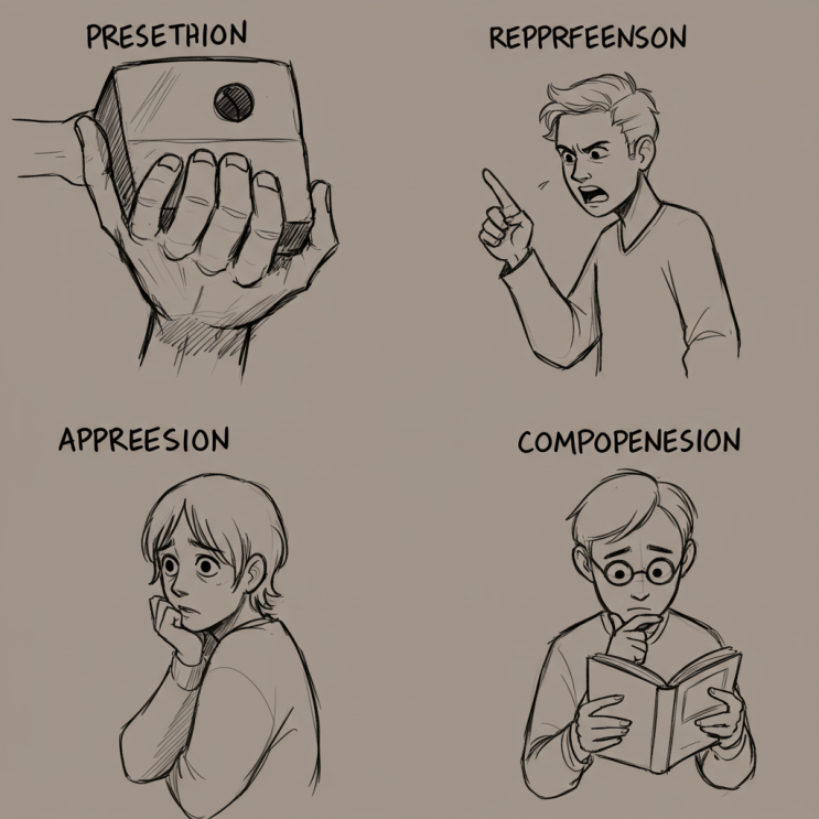 apprehension, comprehension, reprehension, prehension 뜻, 어원 ...