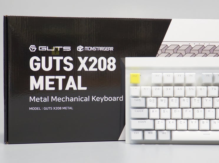 몬스타 가츠 X208 METAL 기계식 키보드 : 네이버 블로그