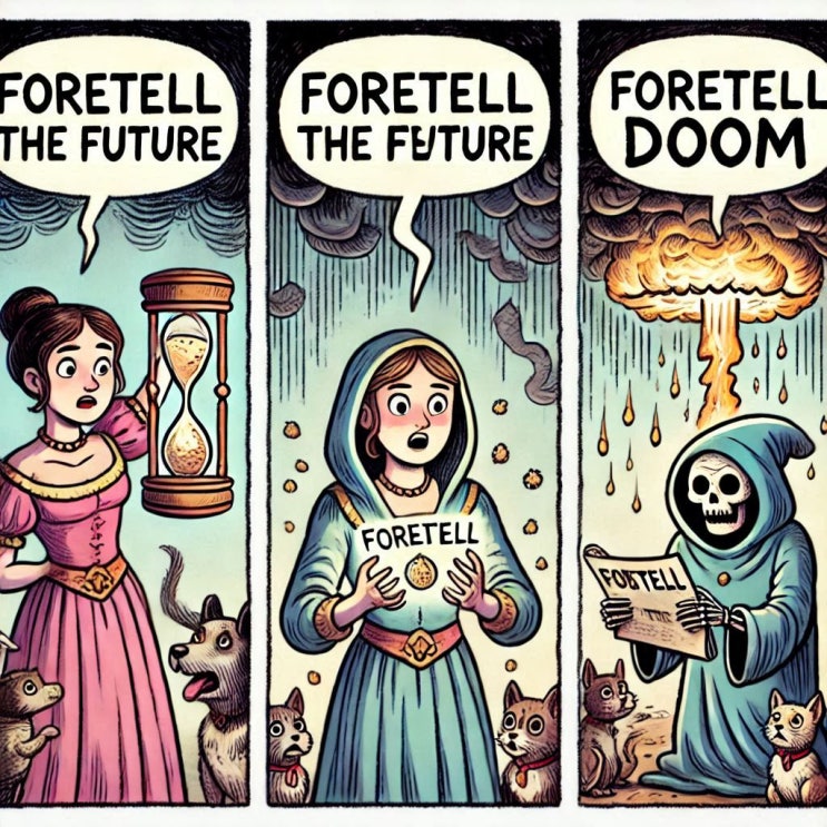 forecast, foresee, predict, foretell 차이, 뜻 / 영어로 예측하다, 예언하다 : 네이버 블로그