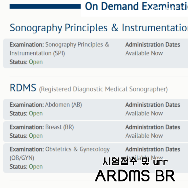 ARDMS BREAST 미국 유방초음파 시험 공부 CV form URR : 네이버 블로그