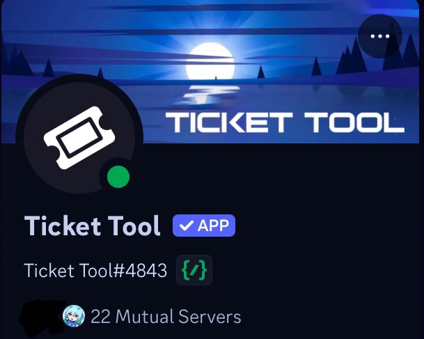 디스코드 TicketTool(티켓툴) 기본 설정법 : 네이버 블로그