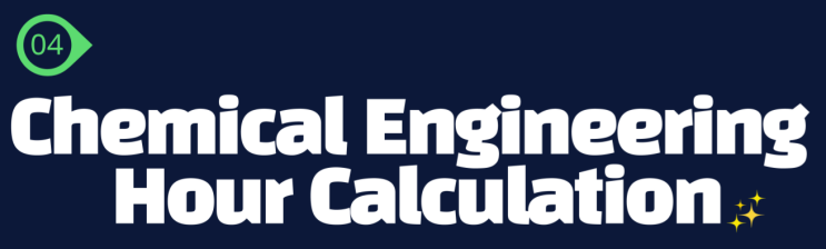 Chapter01. 04 Chemical Engineering Hour Calculation : 네이버 블로그