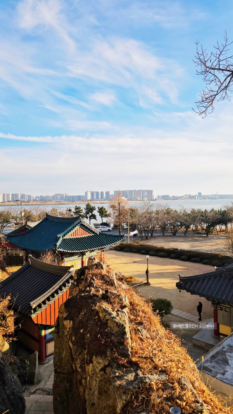 부산 강서구 가볼만한곳 수능엄사 바다위 사찰