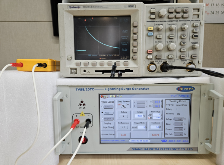 전기적 과부하 (EOS : Electrical Overstress) Test, EOS장비 : 네이버 블로그