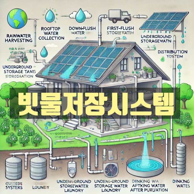 [지역재생]빗물저장시스템(Rainwater Harvesting System) : 네이버 블로그