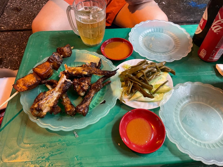 [베트남/하노이] 에스테바 스파 찐후기, 리반푹 꼬치거리, 주말 야시....