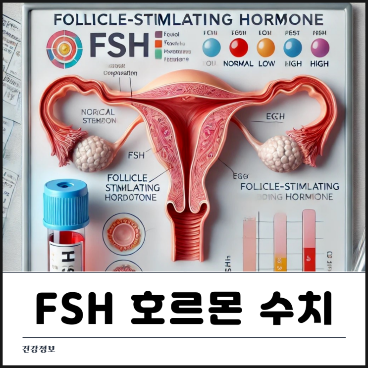 FSH 정상수치 호르몬 수치 높으면 낮으면 문제점 : 네이버 블로그