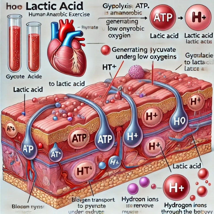 젖산(Lactic Acid)과 피로의 관계 : 네이버 블로그