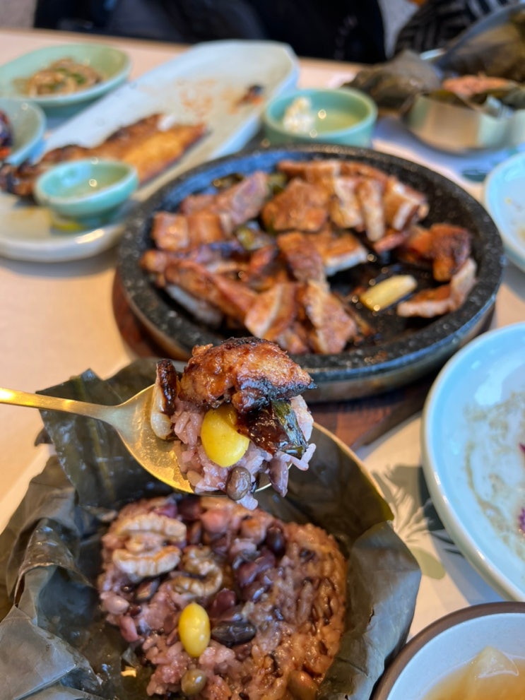 하단맛집 부모님 모시고 화덕연밥 : 네이버 블로그