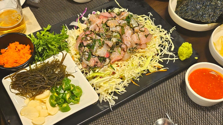상남동 술집 깻잎막회 창원상남점 자연산 숙성막회 웨이팅 재방문 많은 곳 : 네이버 블로그