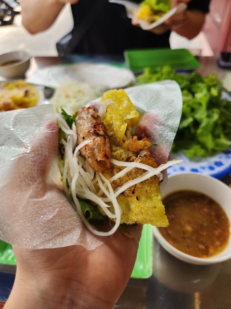 다낭 로컬 반쎄오 맛집, 반쎄오 바뚜엣 후기