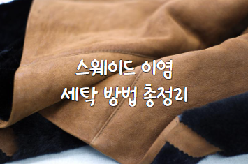 스웨이드 이염 관리부터 제거까지 : 네이버 블로그