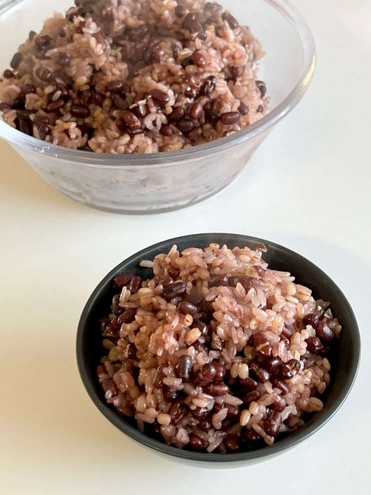 정월대보름 음식 찰밥 만들기 하는법 팥찰밥 팥삶는법 : 네이버 블로그