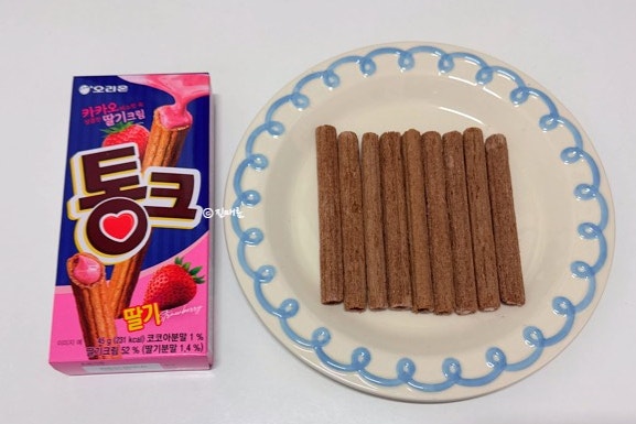 오리온 통크 딸기 딸기맛 파는곳 편의점 마트 가격 칼로리 + 톡핑 세븐일레븐 롯데마트 발렌타인데이 한정판 신상 과자 초콜릿 초코 ...