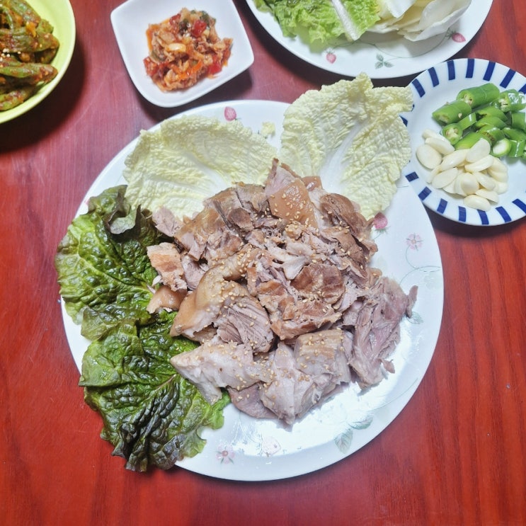 돼지고기사태 수육 요리 백종원 수육 맛있게 삶는법 맥주 수육 : 네이버 블로그