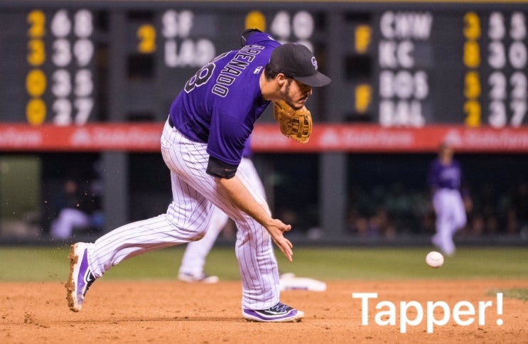 MLB영단어 | 살짝맞은 타구(Tapper) : 네이버 블로그