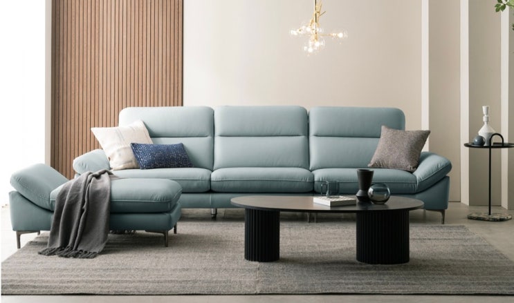 Dauning 다우닝 시엘 4인 전체 통가죽 소파 리뷰 : 네이버 블로그