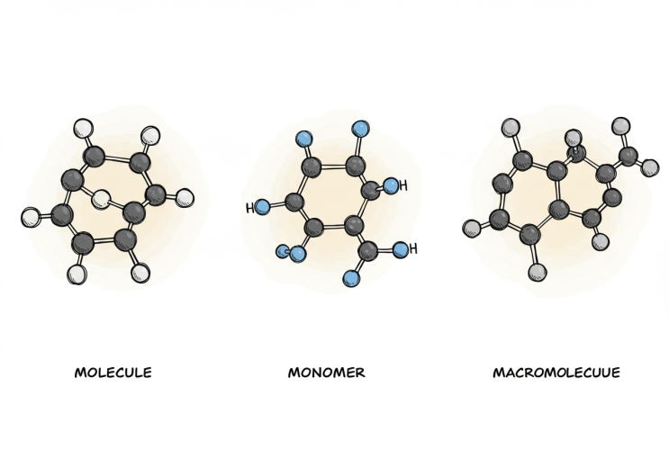 polymer 폴리머, monomer 모노머 뜻, 차이 / polymerization : 네이버 블로그