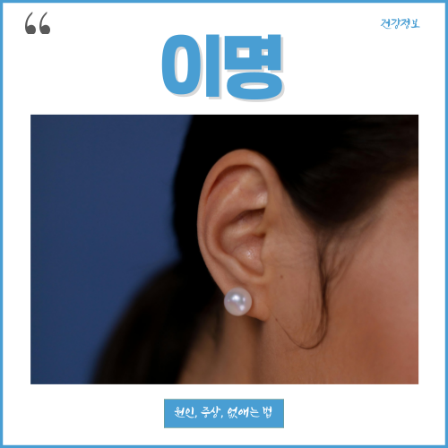 귀에서 삐 소리 귀 이명 원인 증상 없애는 법 : 네이버 블로그