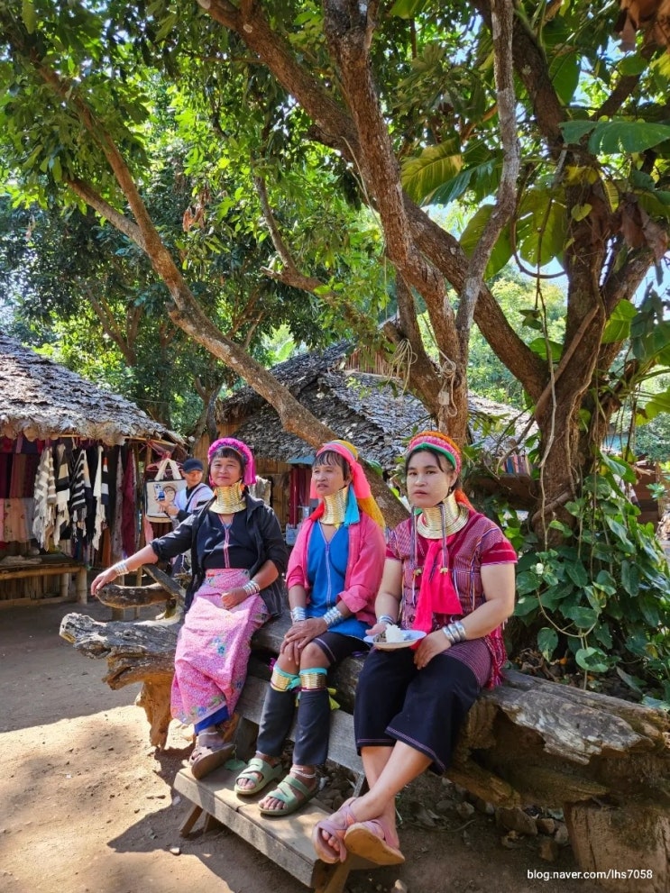 태국 자유여행 빠이  카렌족 빌리지(Pai Longneck Keren Village) 도보로 다....