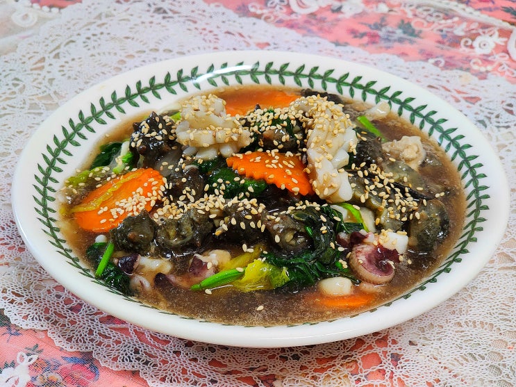 갑오징어 손질 해삼요리 해삼탕 만드는법 중화요리 내 맘대로 집에서 술안주 찐 : 네이버 블로그