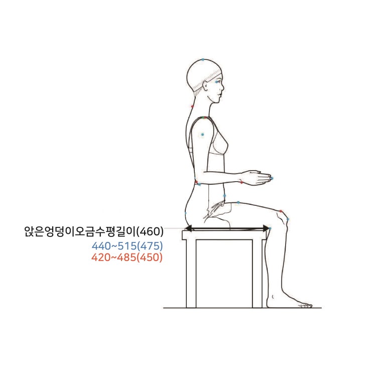 [치수] 의자 치수에 대하여 : 네이버 블로그