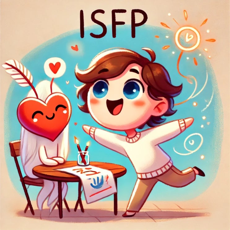 ISFP 남자 여자 연애 특징 궁합 (ESFP INFJ ENFP ESTJ ENTJ ISTJ) : 네이버 블로그