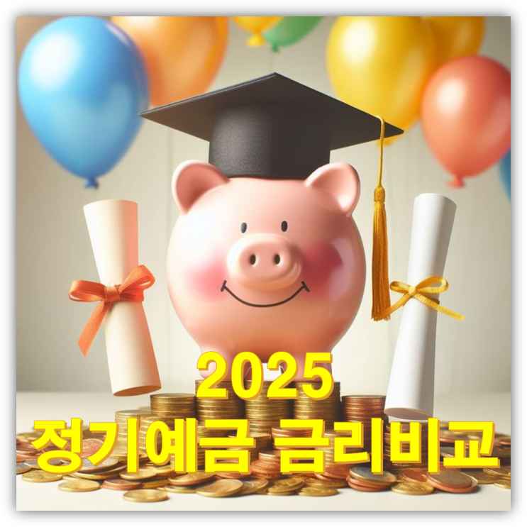 2025 정기예금 제1금융권부터 인터넷은행까지 싹 다 금리 비교해 보니 이자 높은 은행은? ( feat. 각 은행 광고 모델은 ...