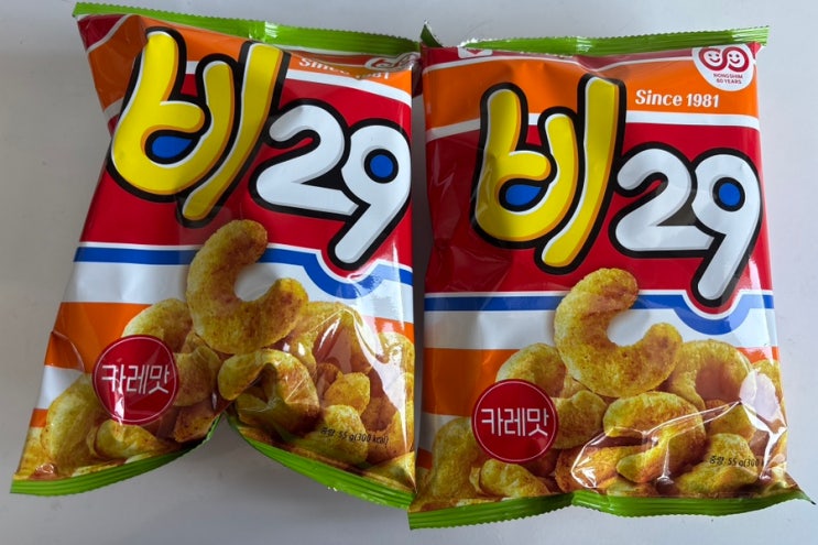 농심 60주년 비29 재출시 과자 신제품 후기 : 네이버 블로그