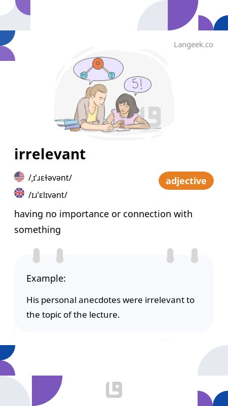 122. irrelevant : 네이버 블로그