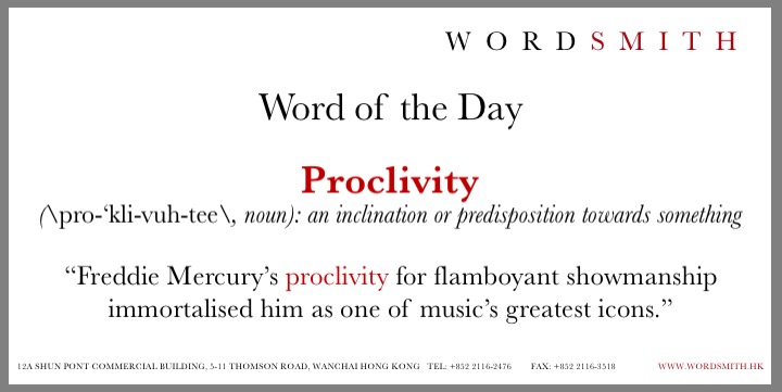 [100 College Graduate Words ] 72. proclivity : 네이버 블로그