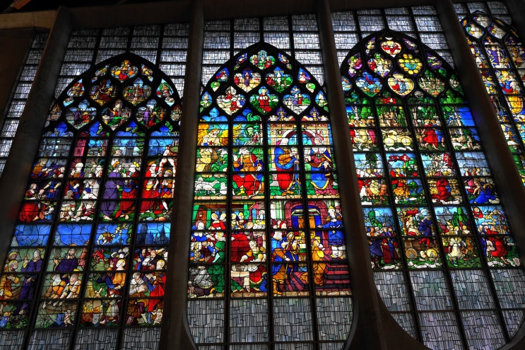 〔루앙〕 잔다르크 성당(Église catholique Sainte-Jeanne-d'Arc à Rouen. The Chur....