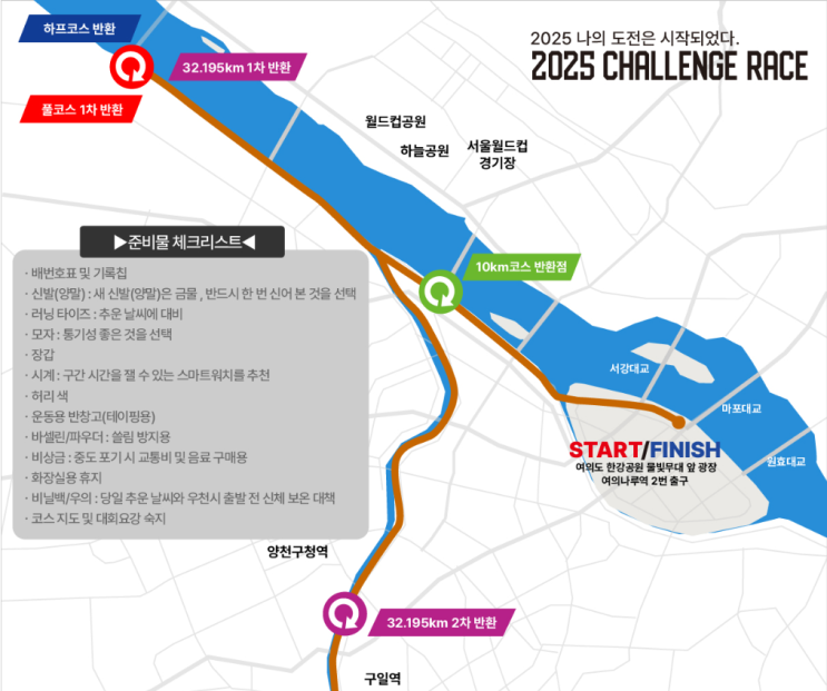 2025 시즌오픈 챌린지 레이스 32.195km 완주