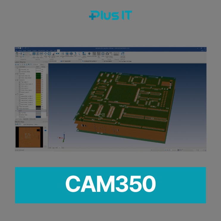 CAM350 캠350 PCB 설계와 전기 회로 검증을 위한 필수 도구 : 네이버 블로그