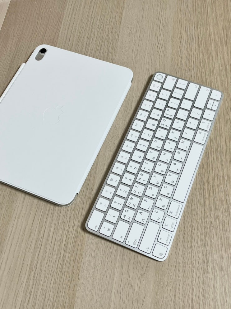애플 무선 매직키보드 리뷰 | 터치 아이디 Mac 모델용 Touch ID 탑재형 Magic Keyboard(USB–C) 한국어 ...