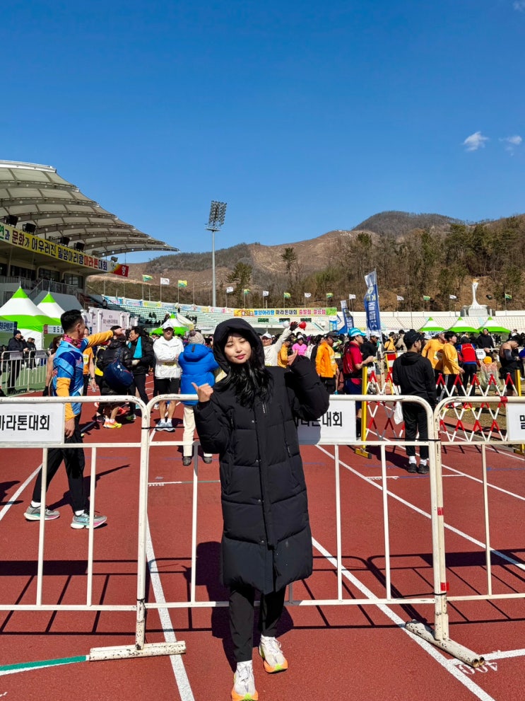 2025 제21회 밀양아리랑마라톤대회 출전 5km 비공식 7등(?)
