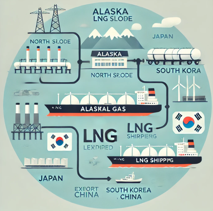 알래스카에서 한국으로! LNG 파이프라인과 선박 수출, 어떻게 연결될까? : 네이버 블로그