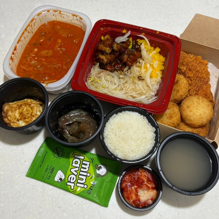 부천 상동 밥집 아침에도 배달되는 덮다 중동점 : 네이버 블로그