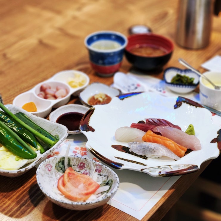 일식 초밥 코스 이미지