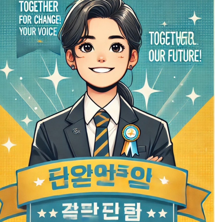 중학교 반장선거 발표문 공약 발표팁 : 네이버 블로그