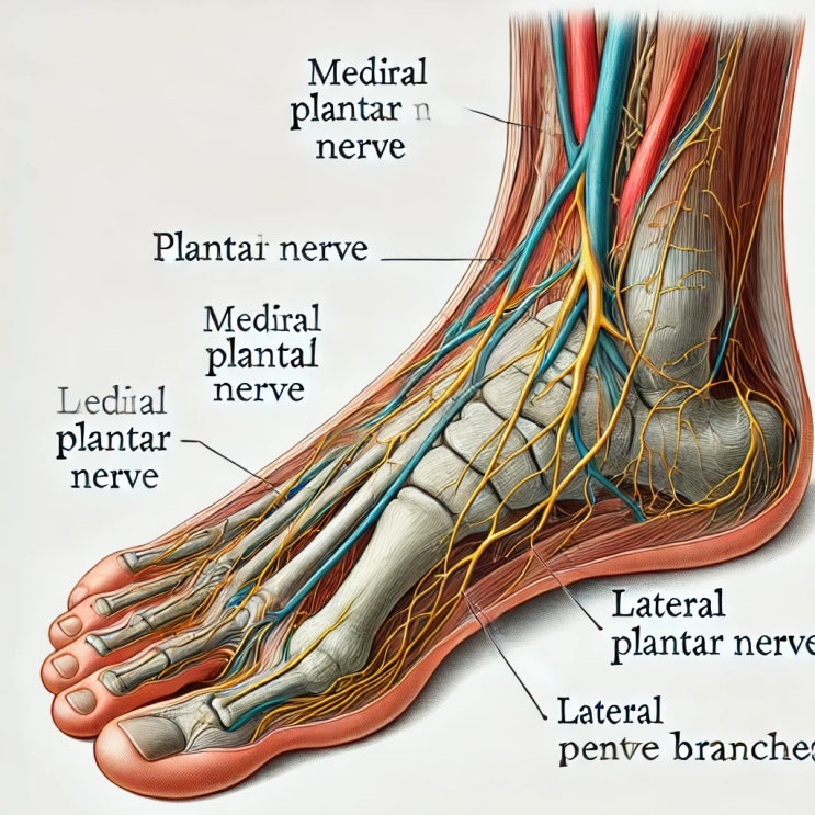 차의과학대학원 스포츠의학 손성준 교수님의 Foot Science 발의 과학 수업 2주차 - 발바닥 감각신경 : 네이버 블로그