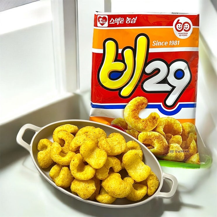 CU신상 비29 카레맛 농심 60주년 재출시 편의점과자 칼로리 : 네이버 블로그