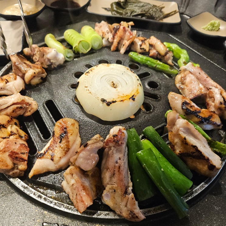 숯불 닭갈비 맛집 평택동삭점 '팔각도' 후기 (내돈내산) : 네이버 블로그