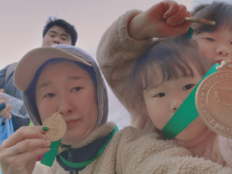 [기록] 창녕부곡온천마라톤 참가 (두딸과 함께♡)